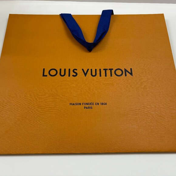 Louis Vuitton Empty Paper Shopping Bag - Med. Sized - New - Picture 2 of 6